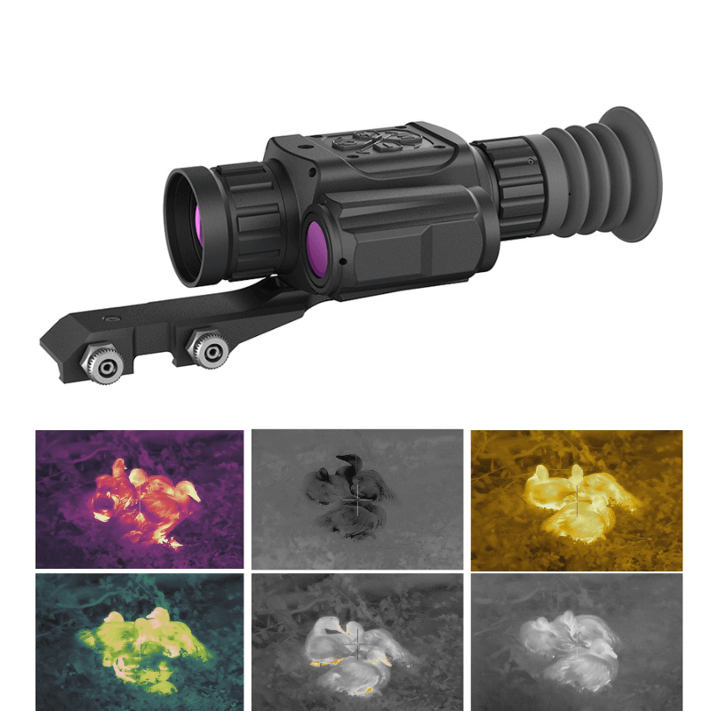 Thermal Scope Night Vision Monocular - Visor Térmico WOLF3M con LRF 384x288