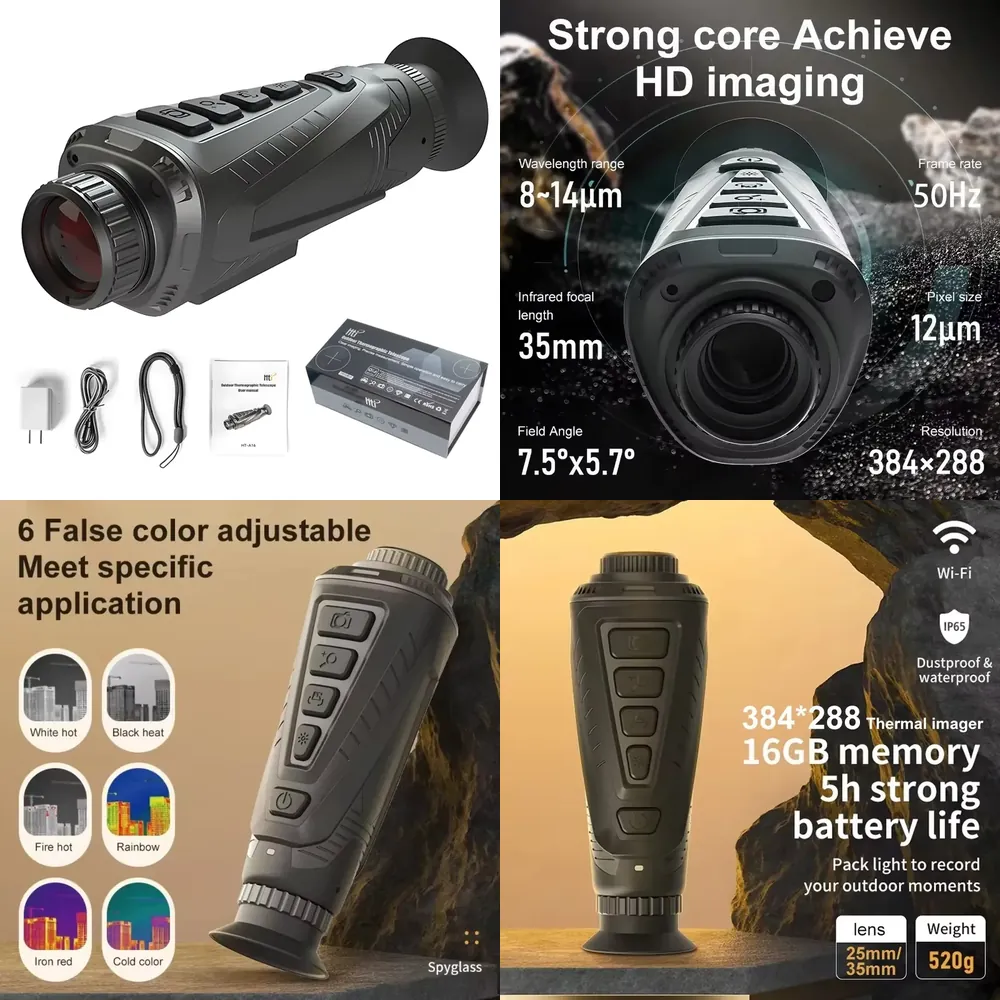 Thermal Scope Night Vision Monocular - Monocular de Visión Térmica 2026 para