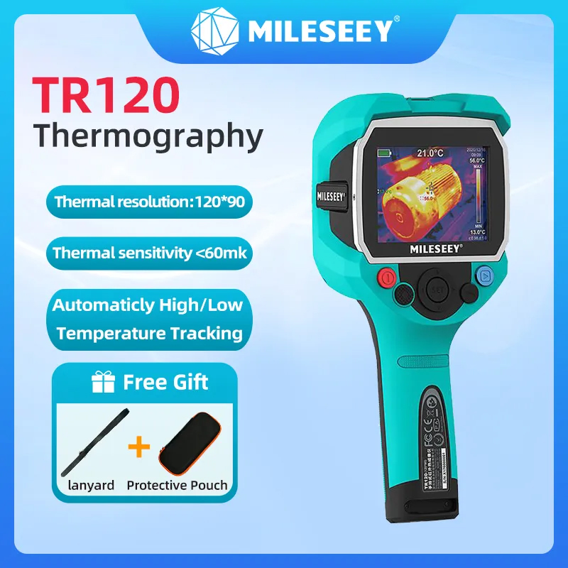 Nf 521 Thermal Imaging Camera - Cámara Termográfica Infrarroja (IR) Mileseey TR120/TR256A,