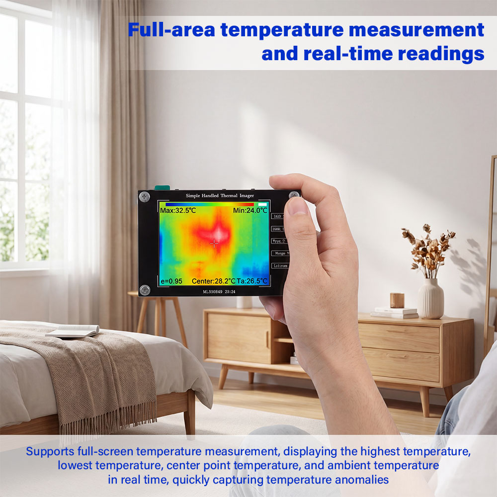 Nf 521 Thermal Imaging Camera - Cámara Termográfica 32*24 -40°C ℃ hasta