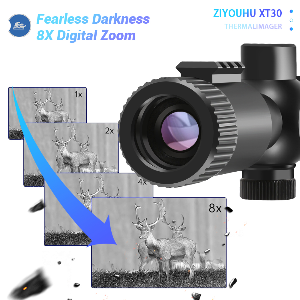 Hunting Thermal Imaging Scope - Mira telescópica térmica XT30 BDC, 384x288,