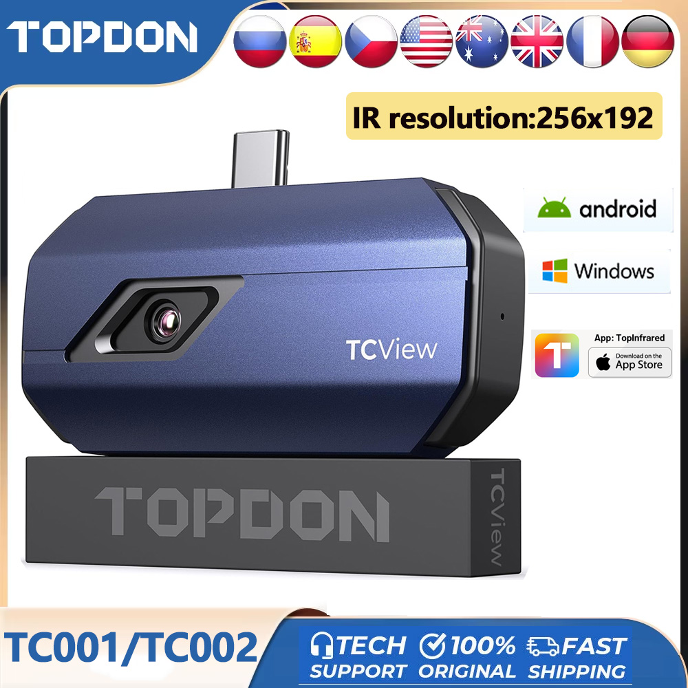 Topdon Tc001 Thermal Camera - Cámara Térmica TOPDON TC001/TC002/TC002C DUO con