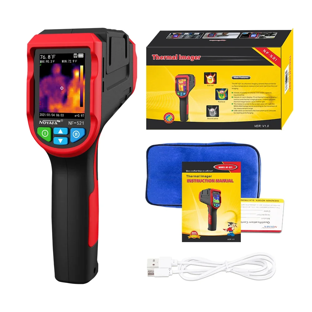 NOYAFA NF-521 Cámara termográf - Nf 521 Thermal Imaging Camera reseña y precio