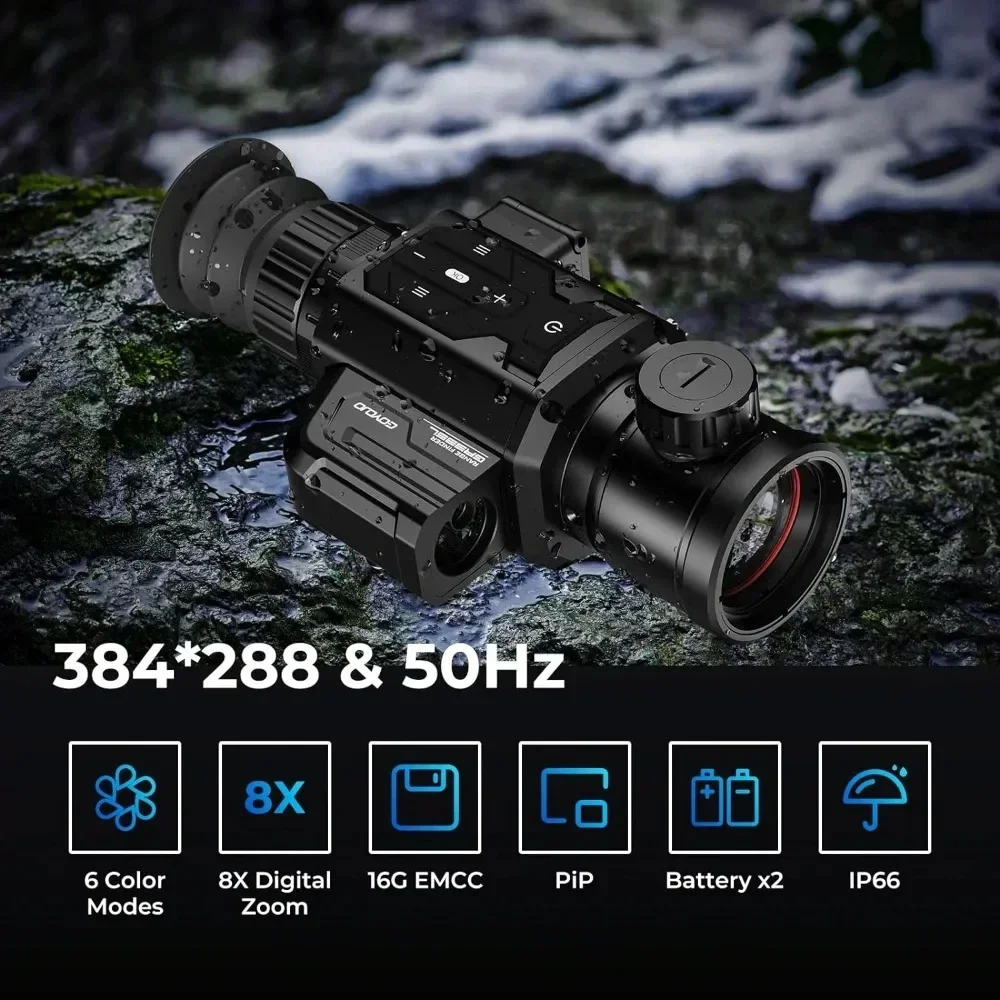 Telescopio de visión nocturna  - Hunting Thermal Imaging Scope reseña y precio