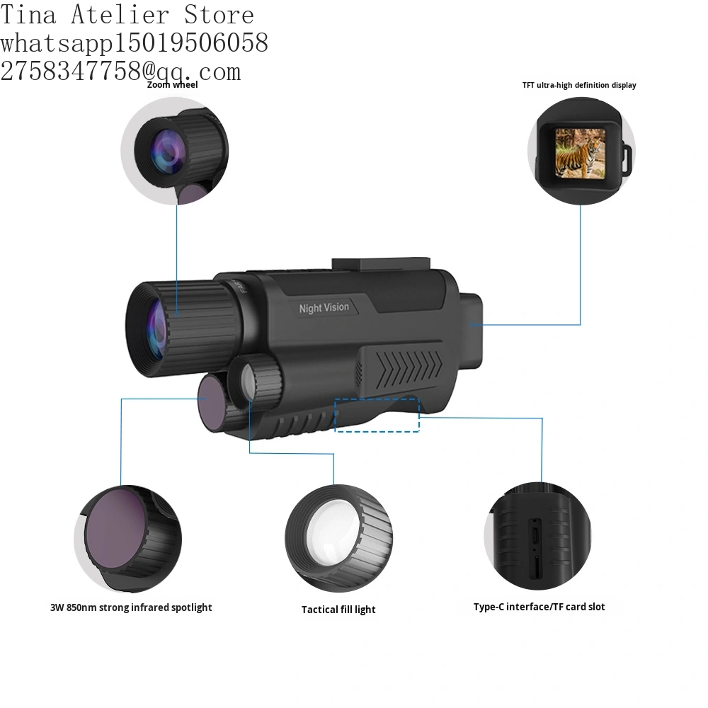 Z9001 Telescopio Térmico Monoc - Thermal Scope Night Vision Monocular reseña y precio