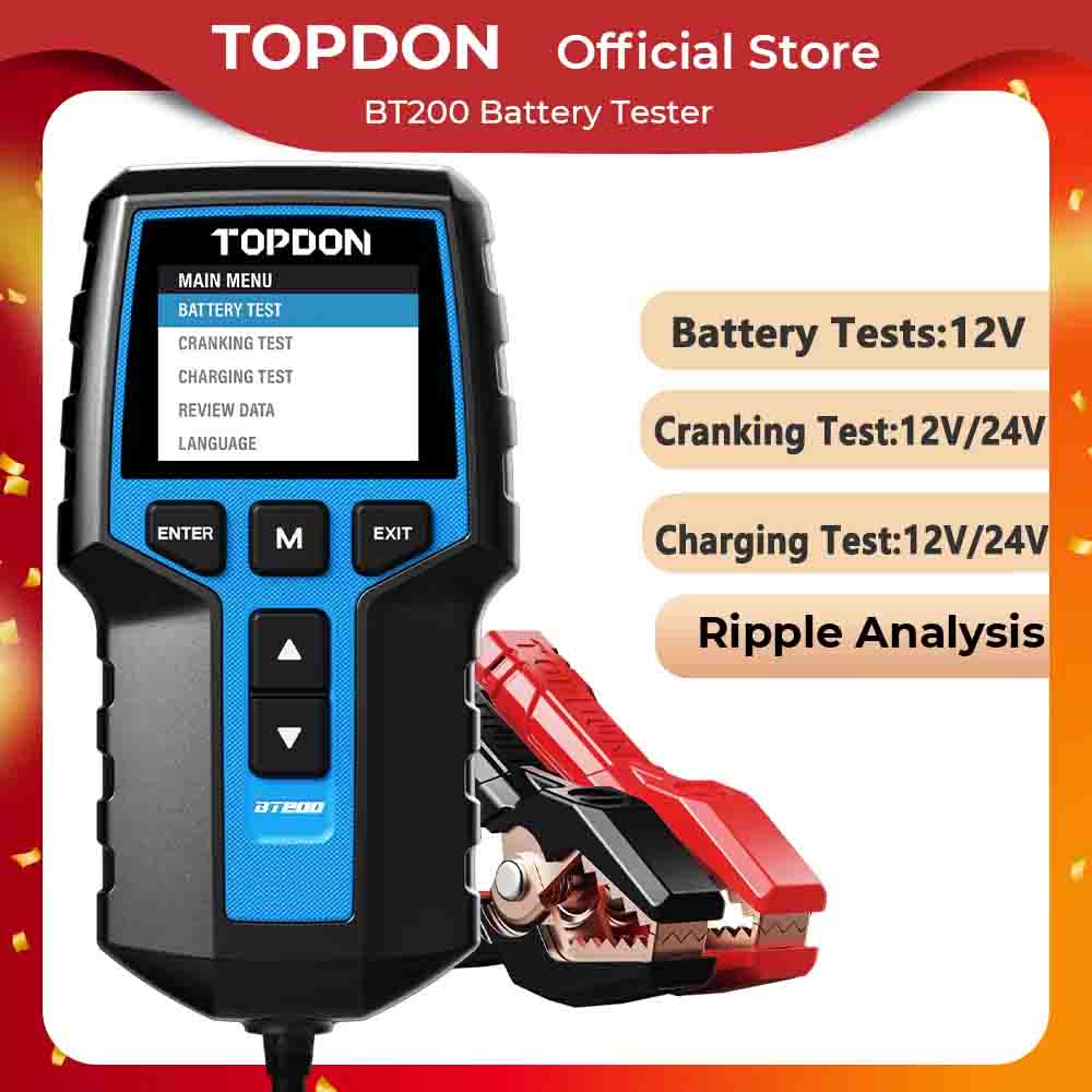 TOPDON BT200 probador de bater - Topdon Tc001 Thermal Camera reseña y precio