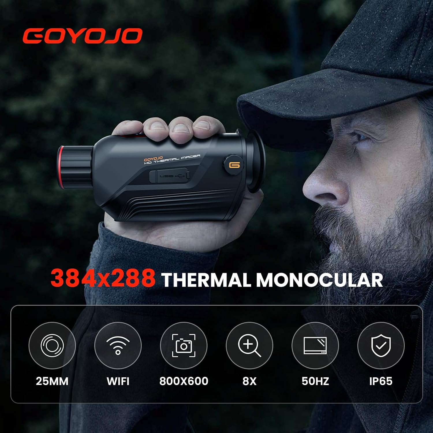 Monocular de Imagen Térmica GO - Thermal Scope Night Vision Monocular reseña y precio