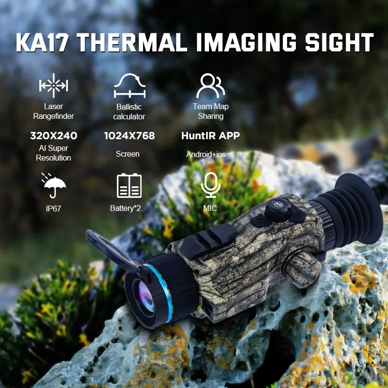 Mira de Visión Nocturna Keepgu - Hunting Thermal Imaging Scope reseña y precio