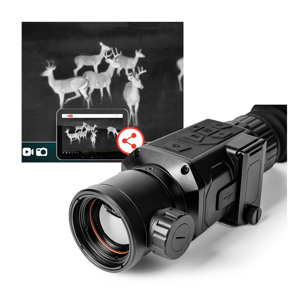 8x alcance térmico de caza Cme - Thermal Scope Night Vision Monocular reseña y precio
