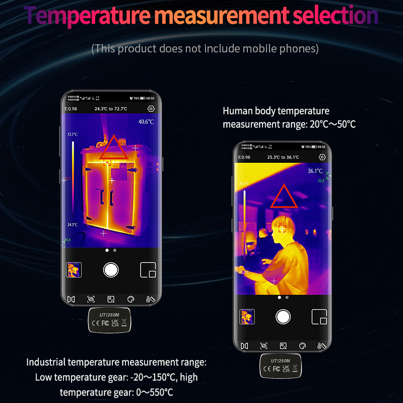 Cámara Termográfica UNI-T para - Thermal Imaging Camera 256X192 reseña y precio