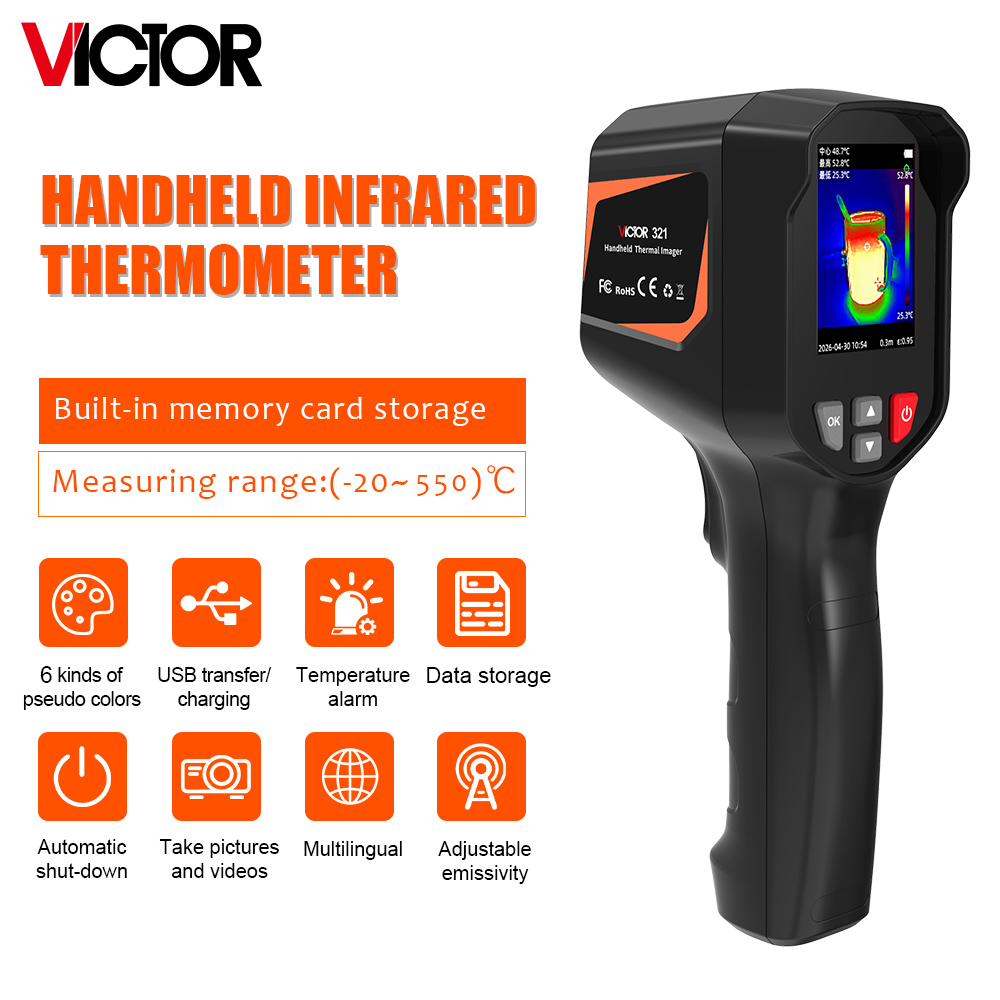 Cámara Termográfica Infrarroja - Nf 521 Thermal Imaging Camera reseña y precio