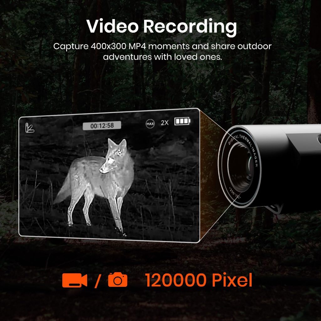 MILESEEY TNV10 PRO Monocular d - Thermal Scope Night Vision Monocular reseña y precio