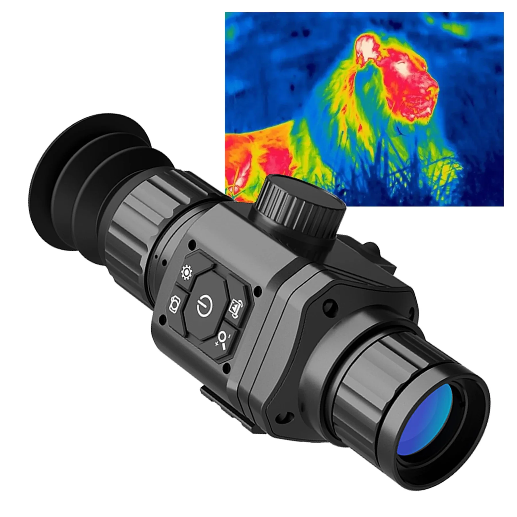 2026 256X192 19mm vista infrar - Thermal Scope Night Vision Monocular reseña y precio